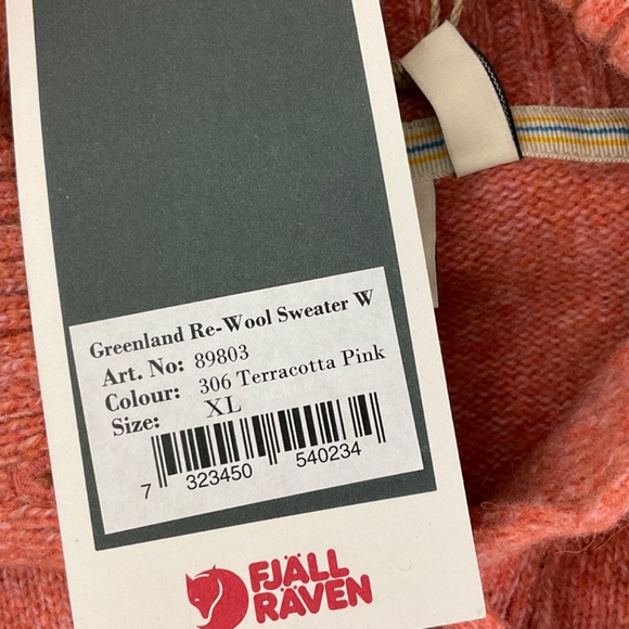 Fjallraven Women's Greenland Re-Wool Sweater NWT - Picture 7 of 14